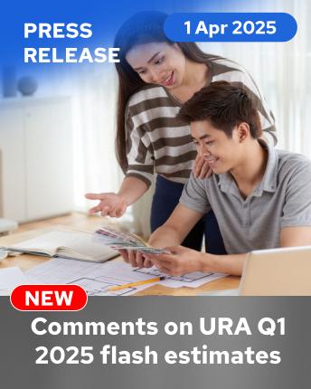 OrangeTee comments on URA flash estimates for Q1 2025